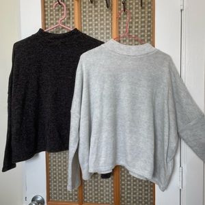H&M Gray Sweaters